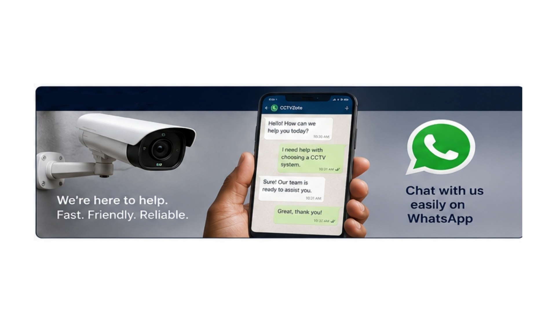 Contact CCTVZOTE for CCTV and security services