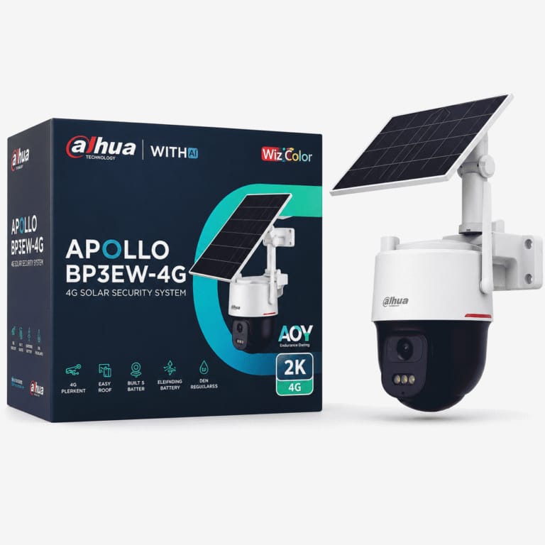 Dahua Apollo BP3EW-4G Wire-Free 4G Solar PTZ Security Camera